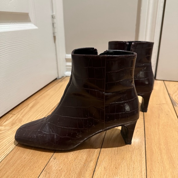 Mango textured boots size 7 - Picture 2 of 3